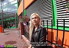 Brünette in casting german porn blauem Slip abgefickt